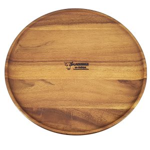 Acacia Flat and round Tray - Laguiole en Aubrac