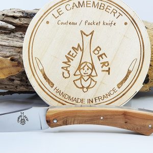 Couteau Camembert 1 Pièce 11 cm Manche Genévrier