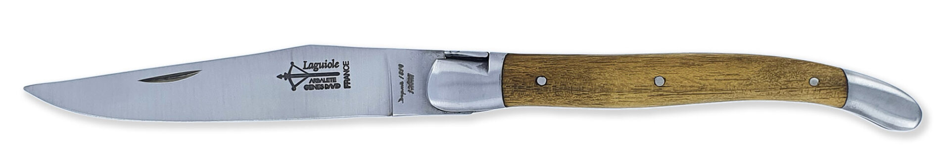 Couteau_Laguiole_Antan_Manche_Acacia_2_Mitres_Inox_Brossé_1_Piece_12cm