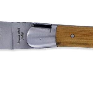 Couteau Laguiole d'Antan Manche en Chataignier 1 Mitre Inox Brossé 1 Pièce 12cm