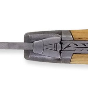 Couteau_Laguiole_Antan_Manche_en_Chene_1_Mitre_Inox_Brosse_1_Piece_12cm