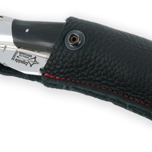 Couteau Laguiole de Chasse Arbalète Manche Ebène 12cm