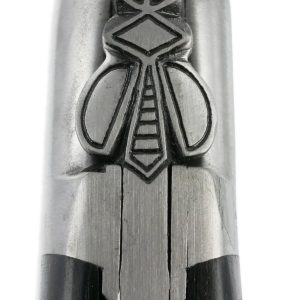 Couteau Laguiole en Aubrac 1 Pièce 12 cm Ebène 1 Mitre Inox Brossé Décoration Guêpe