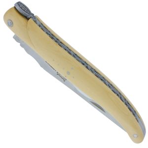 Couteau Laguiole en Aubrac 1 pièce 12cm Plein Manche Buis