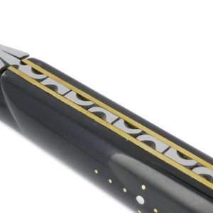 Couteau Laguiole en Aubrac Droit 1 Pièce 13 cm Buffle Plein Manche Lame Inox Brossé