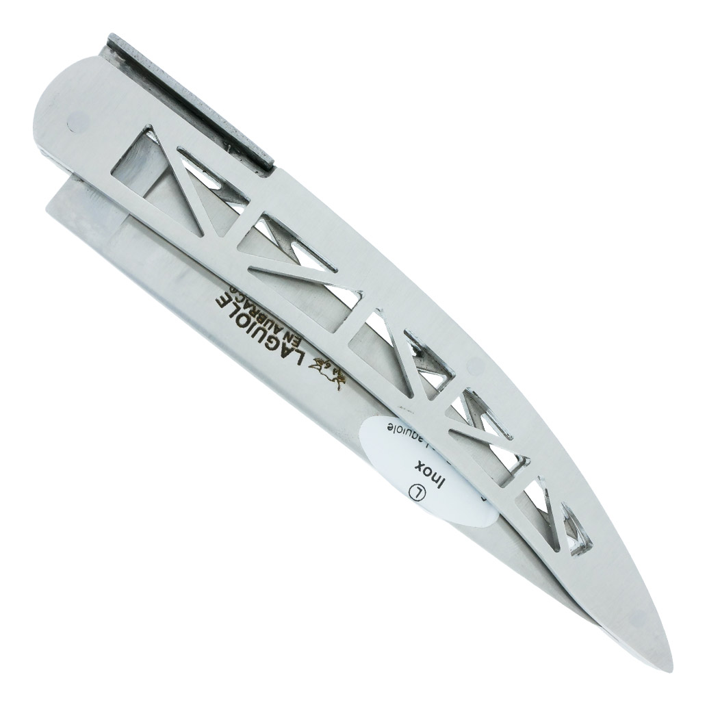 Couteau Laguiole en Aubrac Origine GOLDEN GATE Inox Brossé San Francisco Collection