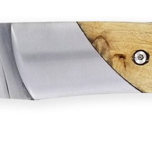 Couteau Le Thiers Chambriard Trappeur Grand Cru Manche en Bouleau de Norvège 12cm