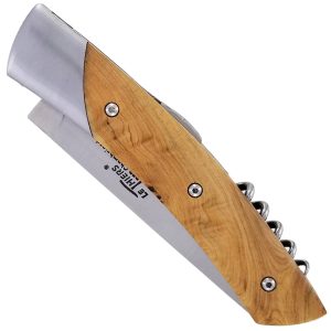 Couteau Le Thiers Chambriard Trappeur Grand Cru Manche en Genévrier 12cm