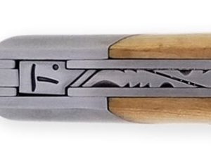 Couteau Le Thiers Chambriard Trappeur Grand Cru Manche en Genévrier 12cm