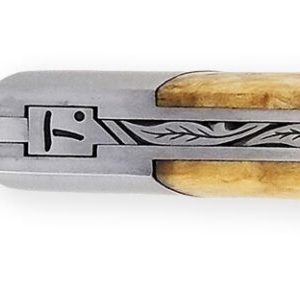 Couteau Le Thiers Chambriard Trappeur Manche en Bouleau de Norvège