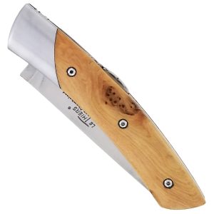 Couteau Le Thiers Chambriard Trappeur Manche en Genévrier 12cm