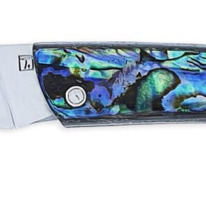 Couteau le Thiers Laguiole Arbalète Plein Manche Nacre d'Abalone