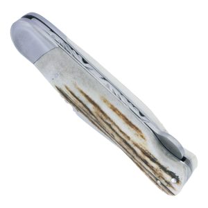 Couteau Pliant Douris-Chastel Le Pionnier 1 Pièce Bois de cerf 11cm