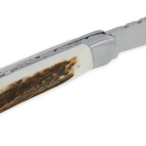 Couteau Pliant Douris-Chastel Le Pionnier 1 Pièce Bois de cerf 11cm