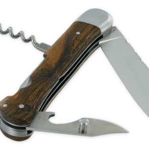 Couteau Pliant Douris-Chastel Le Pionnier Multi Lames 3 Pièces Bocote 11cm