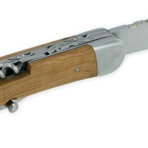 Couteau Pliant Douris-Chastel Le Pionnier Multi Lames 3 Pièces Genévrier 11cm
