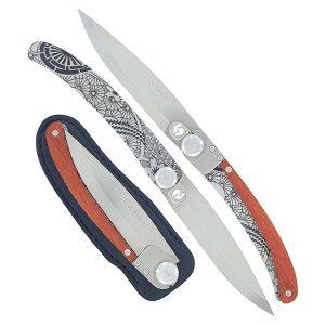 Couteau Le Coq Français TOKYO en Bois Red Heart
