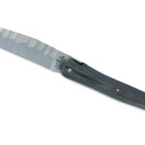 Couteau Prestige Forge de Laguiole Rambaud Mitre Arrière manche Fibre Carbone Double Platines Finition Silex