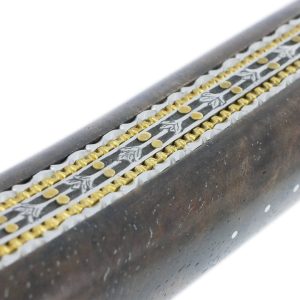 Couteau Prestige Forge de Laguiole Rambaud Plein Manche Double Platines en Noyer Envol de l’Abeille 3D
