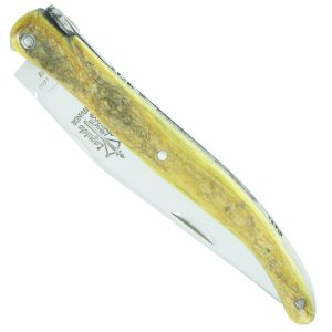 Couteau Prestige Laguiole Arbalète Manche en Croute de Buis Plein Manche 1 Pièce 12cm