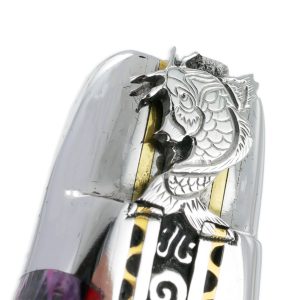 Couteau Prestige Laguiole David Dauvillaire Carpe Koi Manche Corail Violet 1 Pièce 12 cm