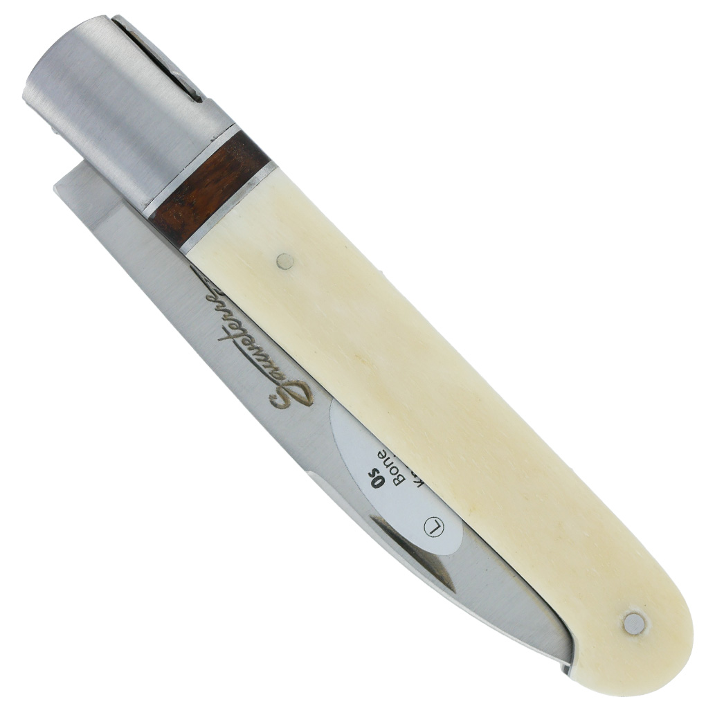 Sauveterre knife 1 piece 11 cm Bone handle 1 brushed stainless steel bolster