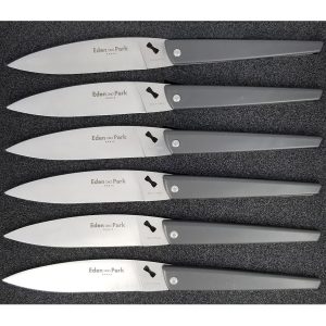 Eden Park Black Acrylic Table Knives (set of 6)