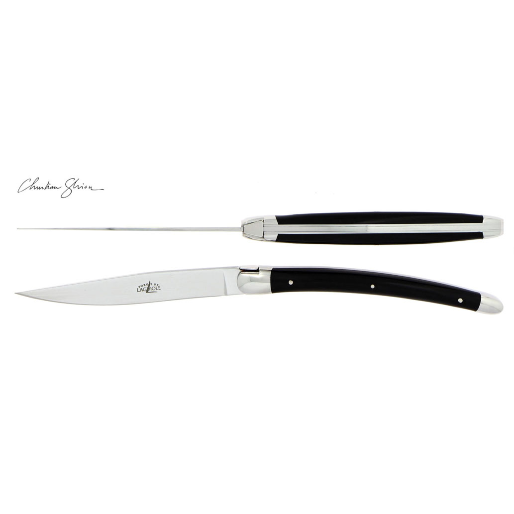 Forge de Laguiole Table knives GHION Buffalo (Set of 6)