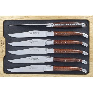 Laguiole en Aubrac Table knives Amourette (Set of 6)