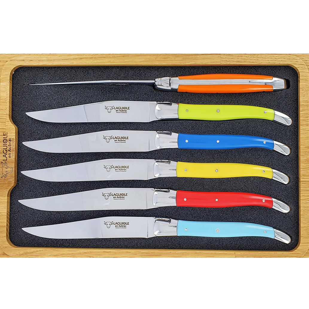 Laguiole en Aubrac Table knives Corian Colors