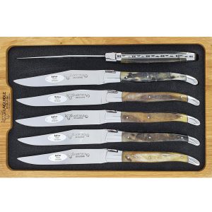Laguiole en Aubrac Table knives Ram Crust (Set of 6)