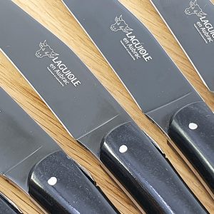 Laguiole en Aubrac Table knives Le Quotidien Paperstone Handles ( set de 6)
