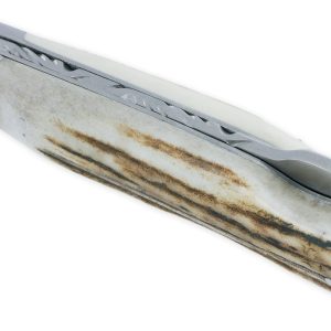 Couteau Pliant Douris-Chastel Le Pionnier 1 Pièce Bois de cerf 11cm