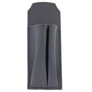 Leather Pouch Sommelier Belt and Laguiole Pen Black