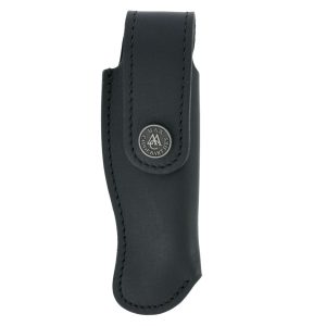 Leather sheath Laguiole and Thiers Desy Black belt knife