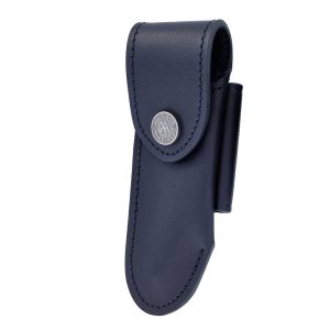 Leather Case Belt Knife Laguiole Tradition Black