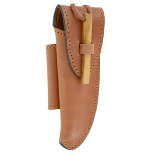 Leather case Laguiole Belt Knife Trapper Maya