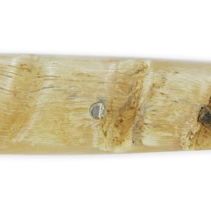 Couteau Forge de Laguiole Manche en Croute de Bélier 1 Pièce Inox Brossé 12cm