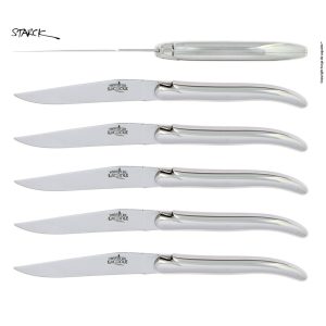 Forge de Laguiole Table knives Shiny STARCK (Set of 6)