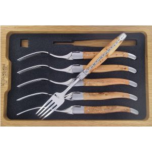 Laguiole en Aubrac Table forks Juniper (Set of 6)