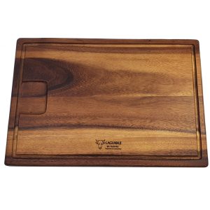 Very Large Acacia cutting board Laguiole en Aubrac