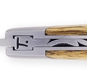 Couteau Le Thiers Chambriard Compagnon Manche en Vieux Chêne 12cm