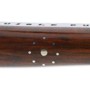 Couteau Forge de Laguiole Le Routard Manche en Amourette 1 Pièce 2 Mitres Inox Brillant 11cm