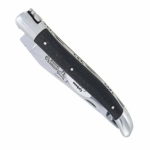 Couteau Laguiole en Aubrac manche Carbone