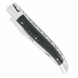 couteau laguiole en aubrac manche ebene