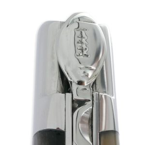 Couteau Laguiole en Aubrac 1 Pièce 12 cm Ballon de Rugby Manche Pointe de Corne 2 Mitres Inox Brillant