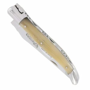 couteau laguiole en aubrac pointe de corne