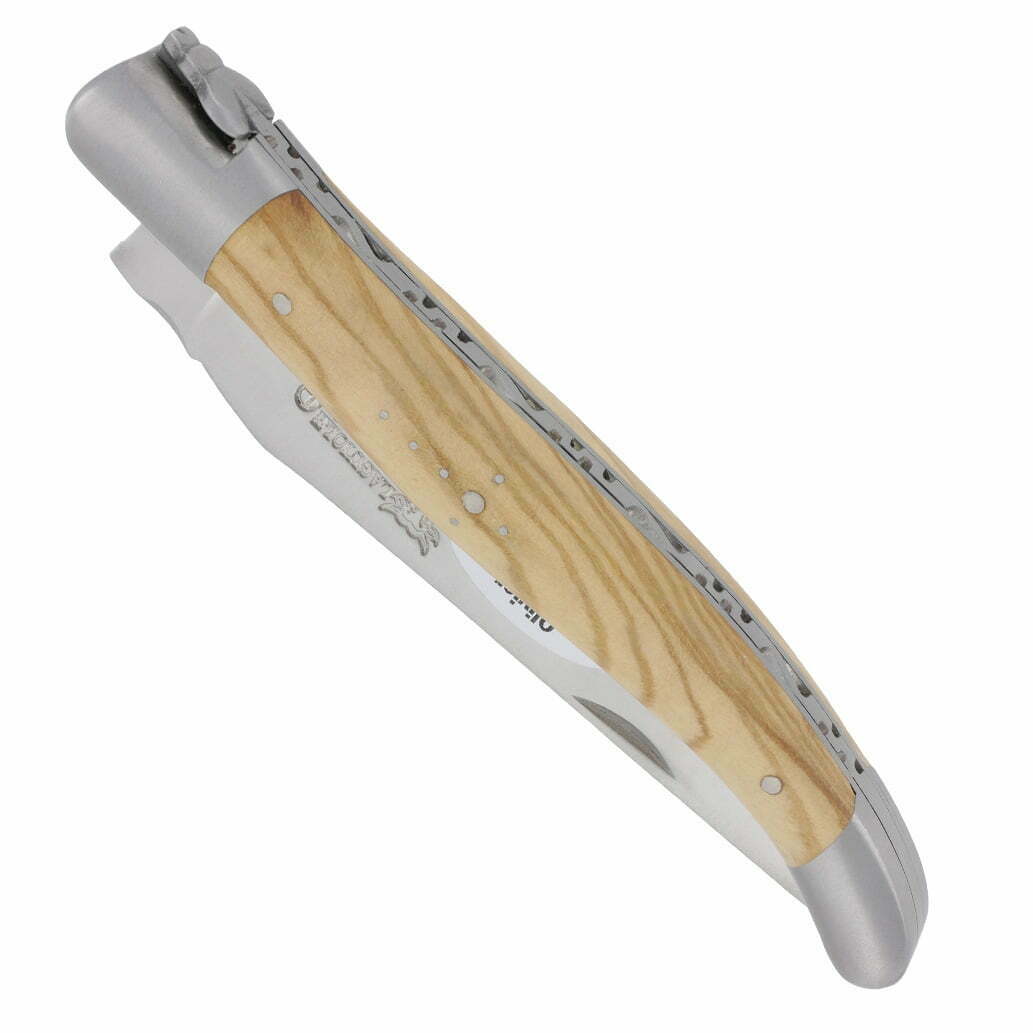 couteau laguiole en aubrac olivier