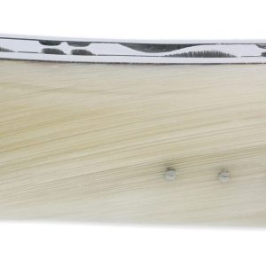 Couteau Laguiole en Aubrac Grande Taille 1 Pièce 13 cm Manche en Pointe de Corne 2 Mitres Inox Brillant
