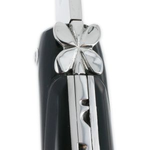 Couteau Laguiole en Aubrac L'Aubracien 1 Pièce 12 cm Buffle 1 Mitre Inox Brillant Mouche Fleur de l'Aubrac